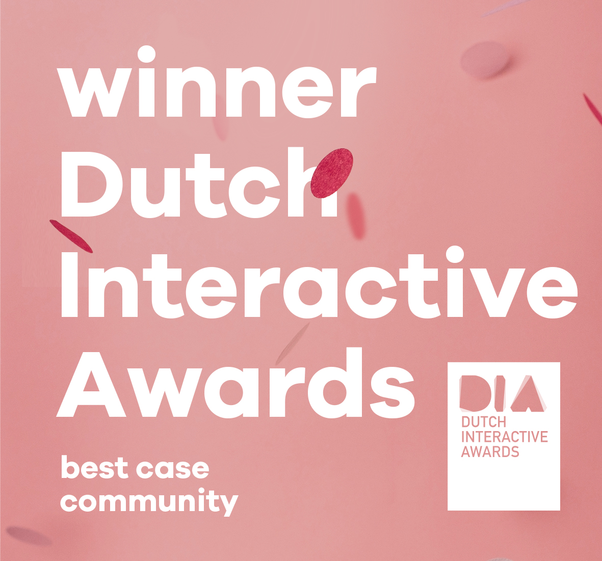 Woonzorg Nederland, DEARDAN&Friends, Orange Melons: gold winner DIA Awards 2023 for best case community