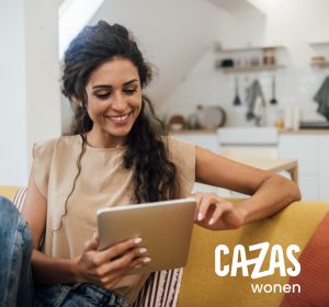 <span>New work in progress: Cazas Wonen online strategie, website UX/UI</span><i>→</i>